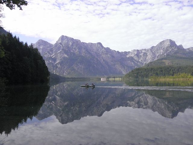 Rybáři na Almsee