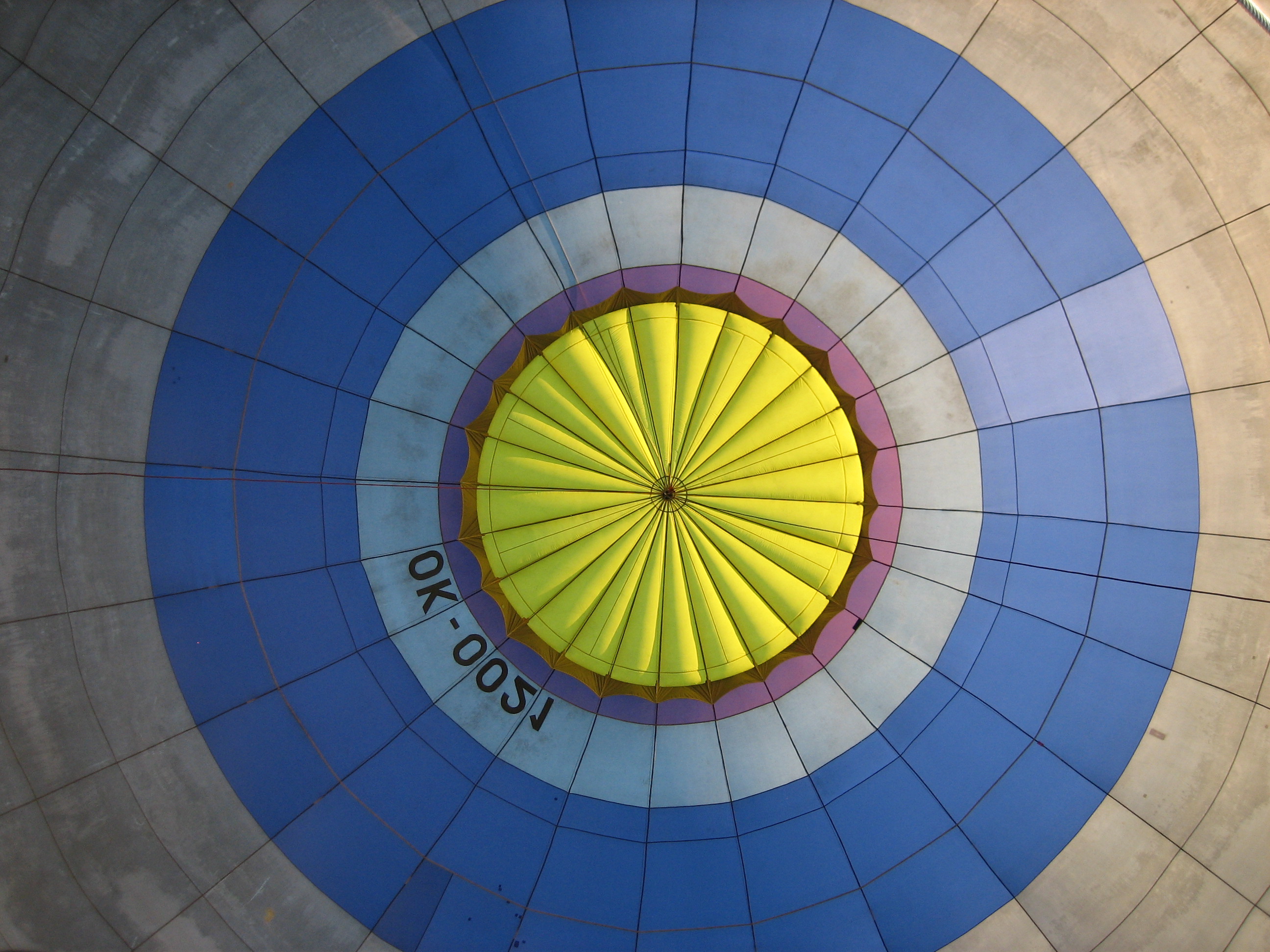 Pohled do balonu