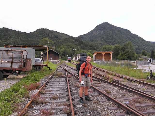 Příjezd do Grunau i.Almtal