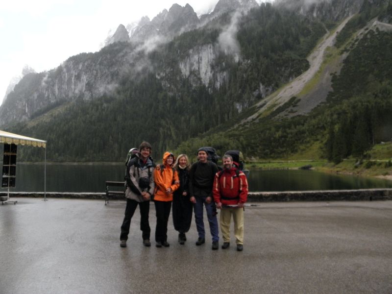 U jezera Gosausee 13.9.2013 okolo 14 hodiny odopoledne.